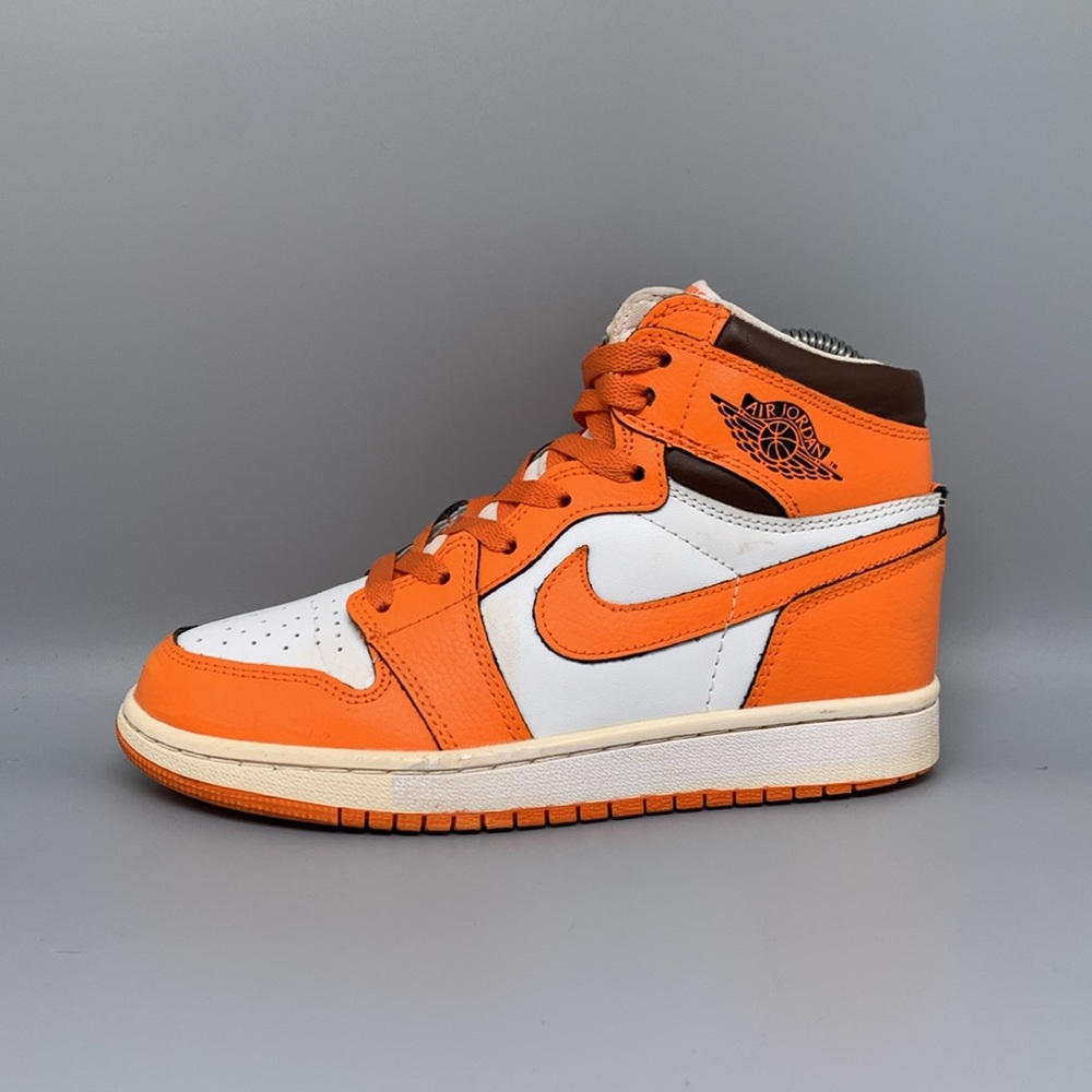 Jordan 1 Retro High OG Starfish‎ Basketball Shoes Women’s Sz 5.5 - Picture 7 of 10